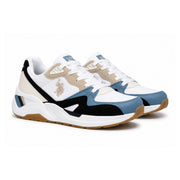 U.S. POLO ASSN HUSKY Sneakers Men -WHT - White / 38.5