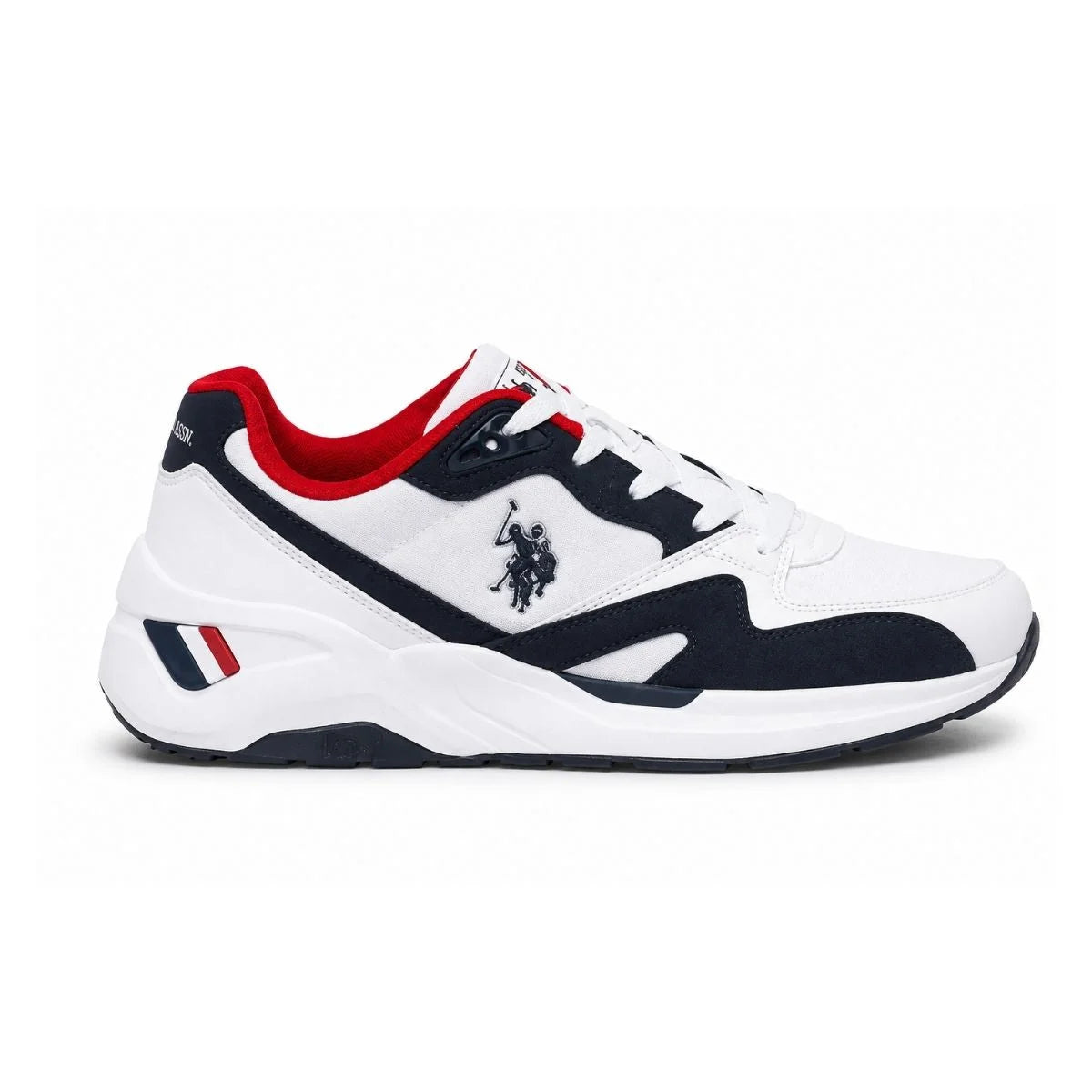 U.S. POLO ASSN HUSKY Sneakers Men -WHTRED