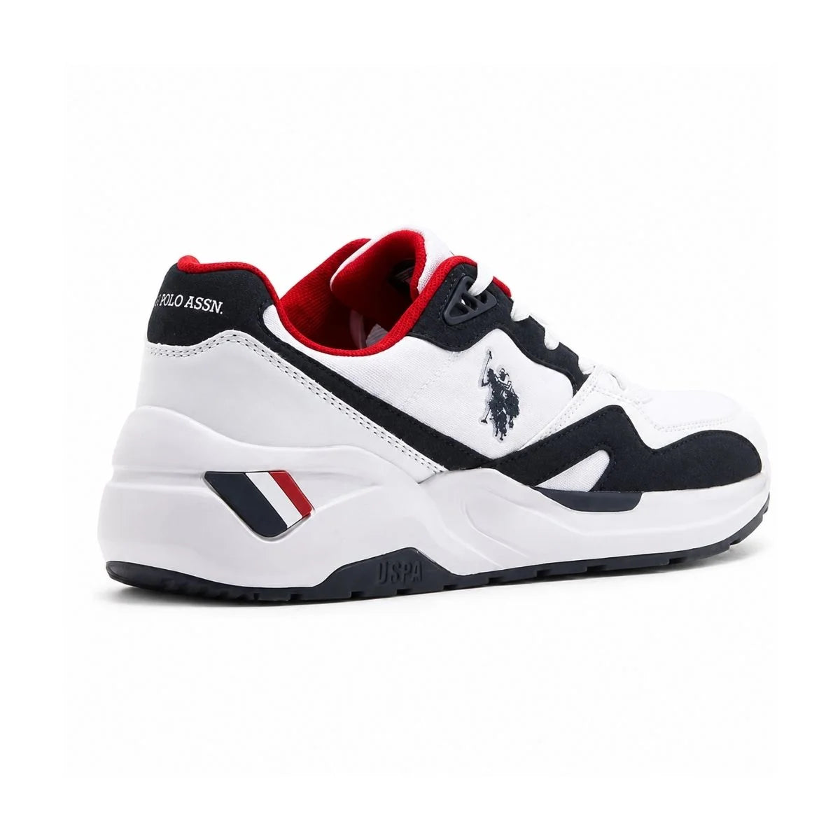 U.S. POLO ASSN HUSKY Sneakers Men -WHTRED