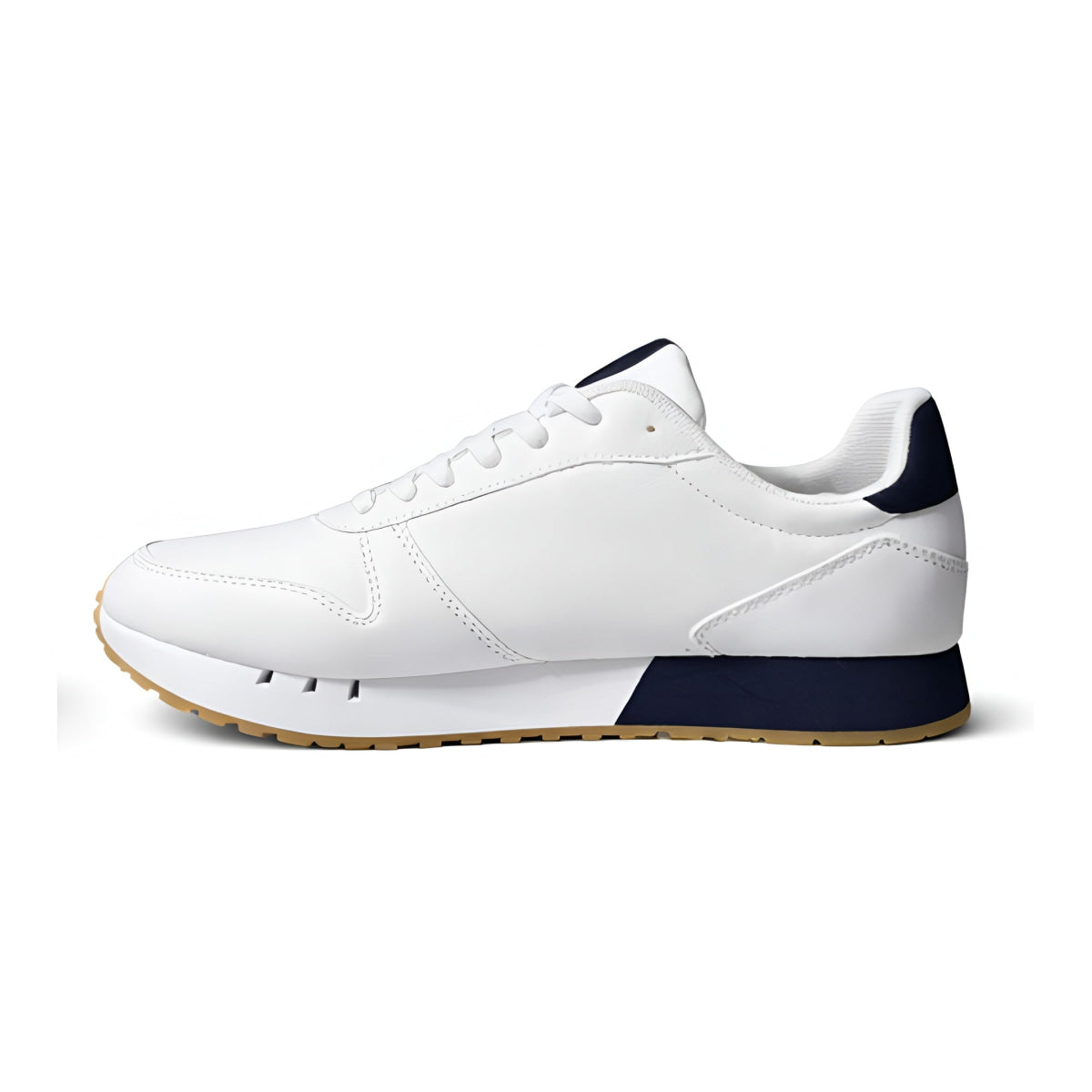 U.S. POLO ASSN. JAKE Leather Sneakers Men - WHT