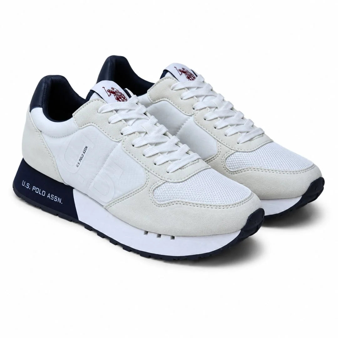 U.S. POLO ASSN. JAKE002 Sneakers Men - WHT - White / 40