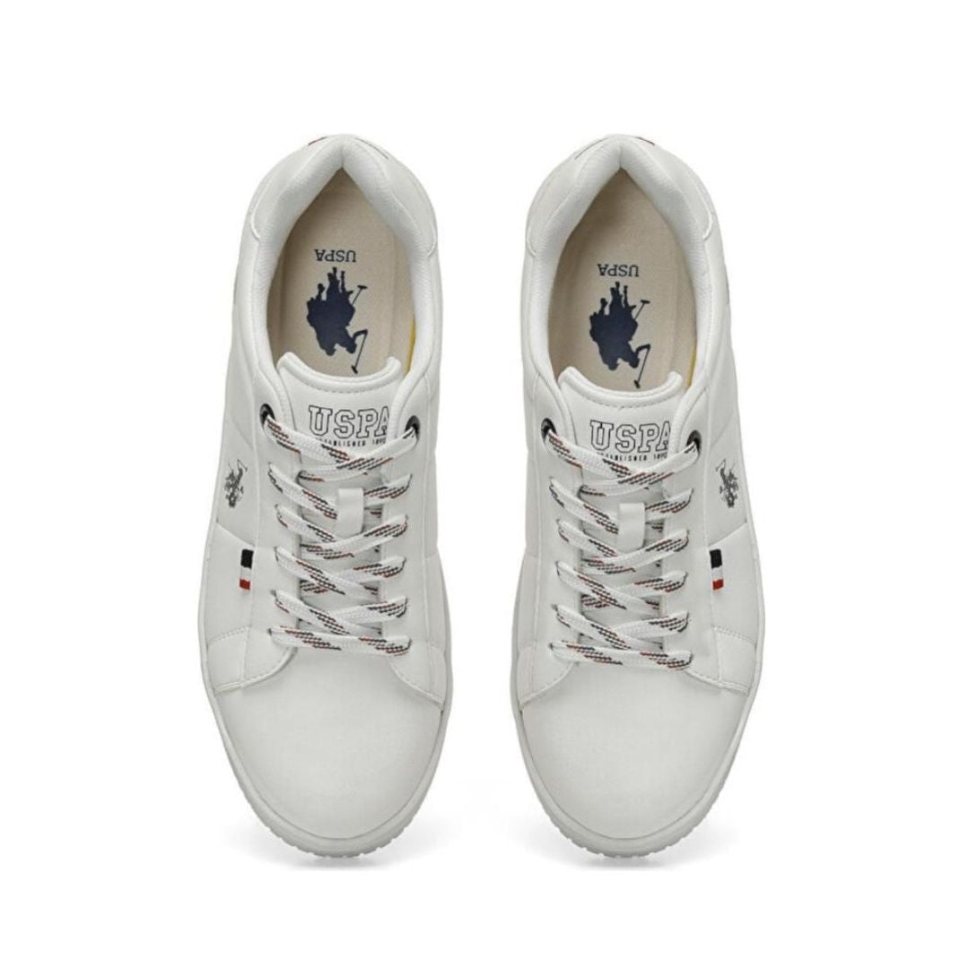 U.S. POLO ASSN. JRUE 4PR Sneakers Men - WHT