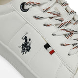 U.S. POLO ASSN. JRUE 4PR Sneakers Men - WHT