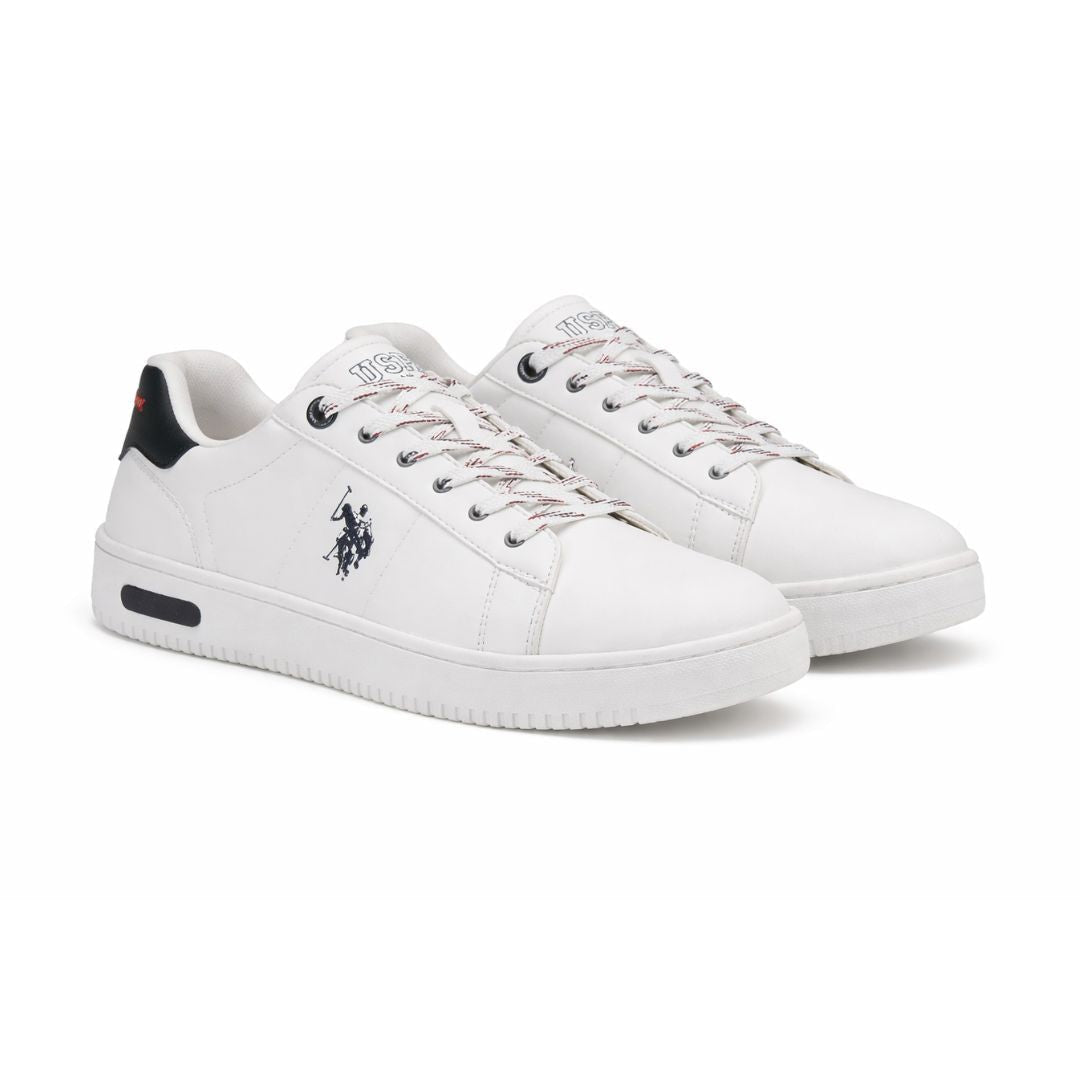 U.S. POLO ASSN. JRUE 4PR Sneakers Men - WHT - White / 40