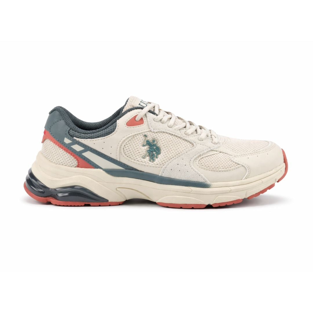 U.S. POLO ASSN. JUNO 5PR Men Sneaker - BEG - Beige / 36