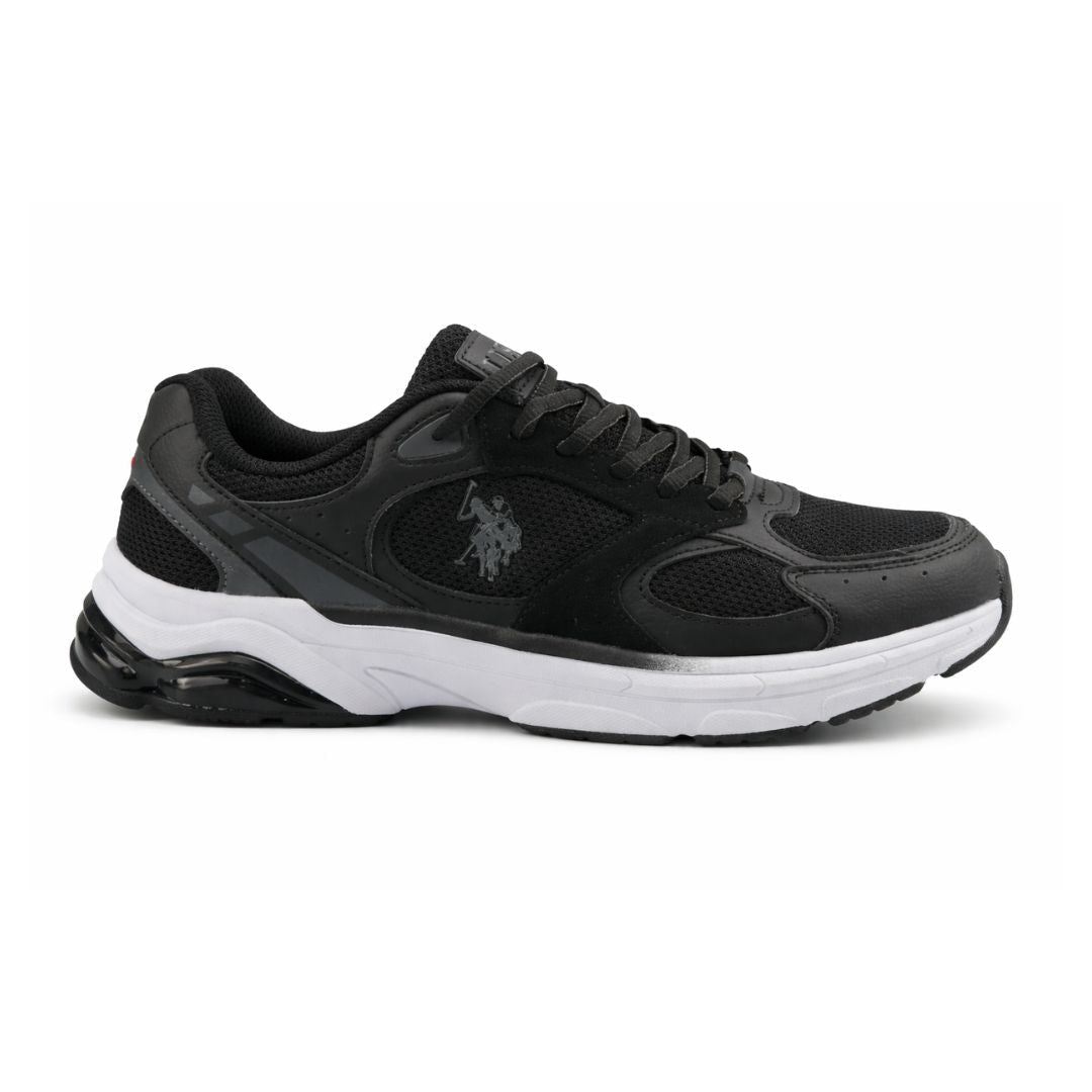 U.S. POLO ASSN. JUNO 5PR Men Sneaker - BLK - Black / 36