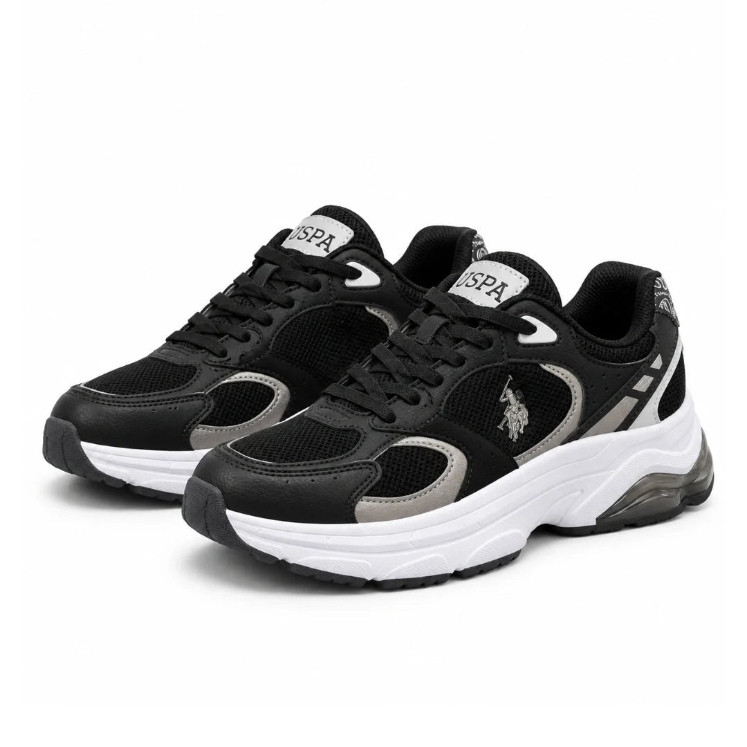 U.S. POLO ASSN. JUNO 5PR Woman Sneaker - BLK - Black 1 / 36