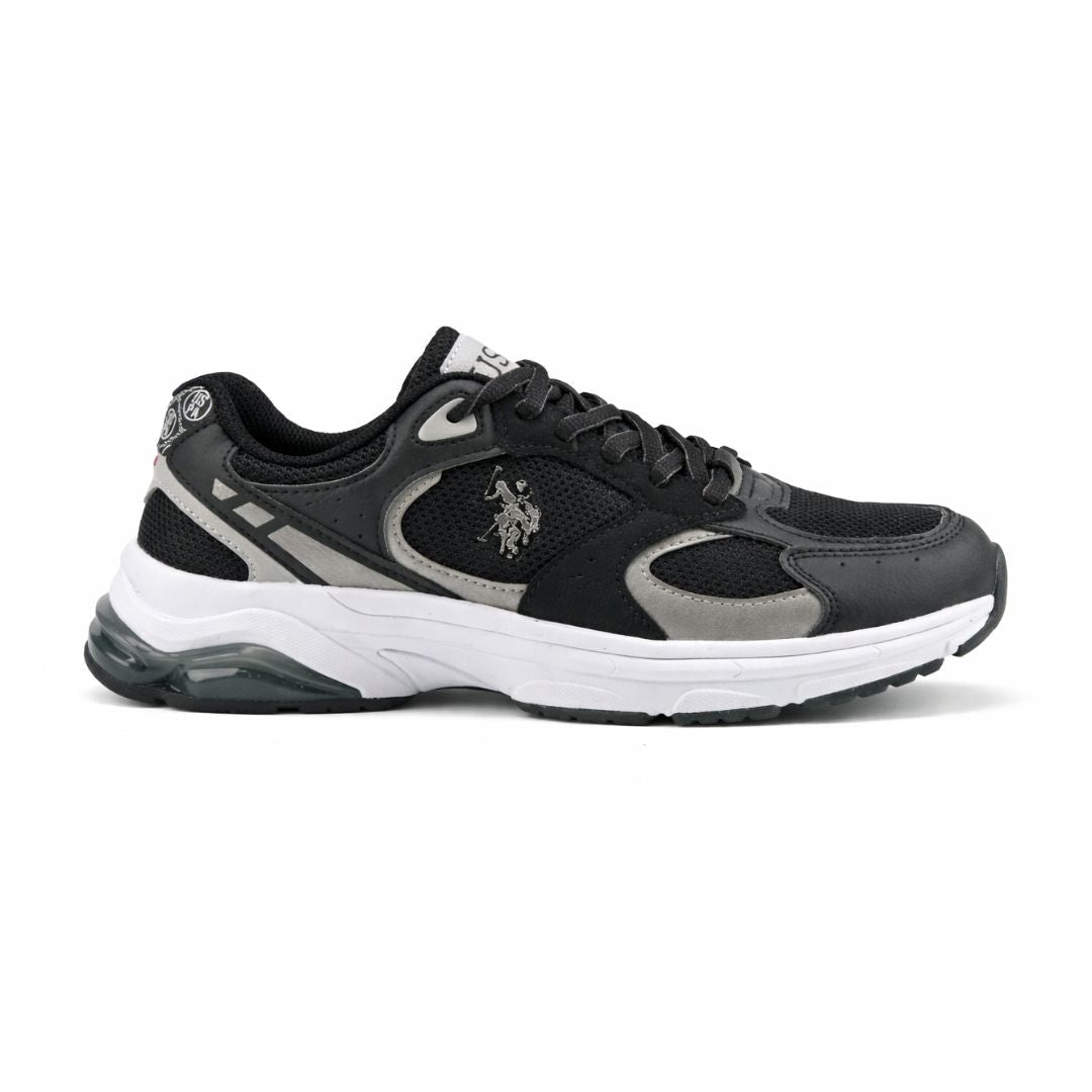 U.S. POLO ASSN. JUNO 5PR Woman Sneaker - BLK - Black / 36