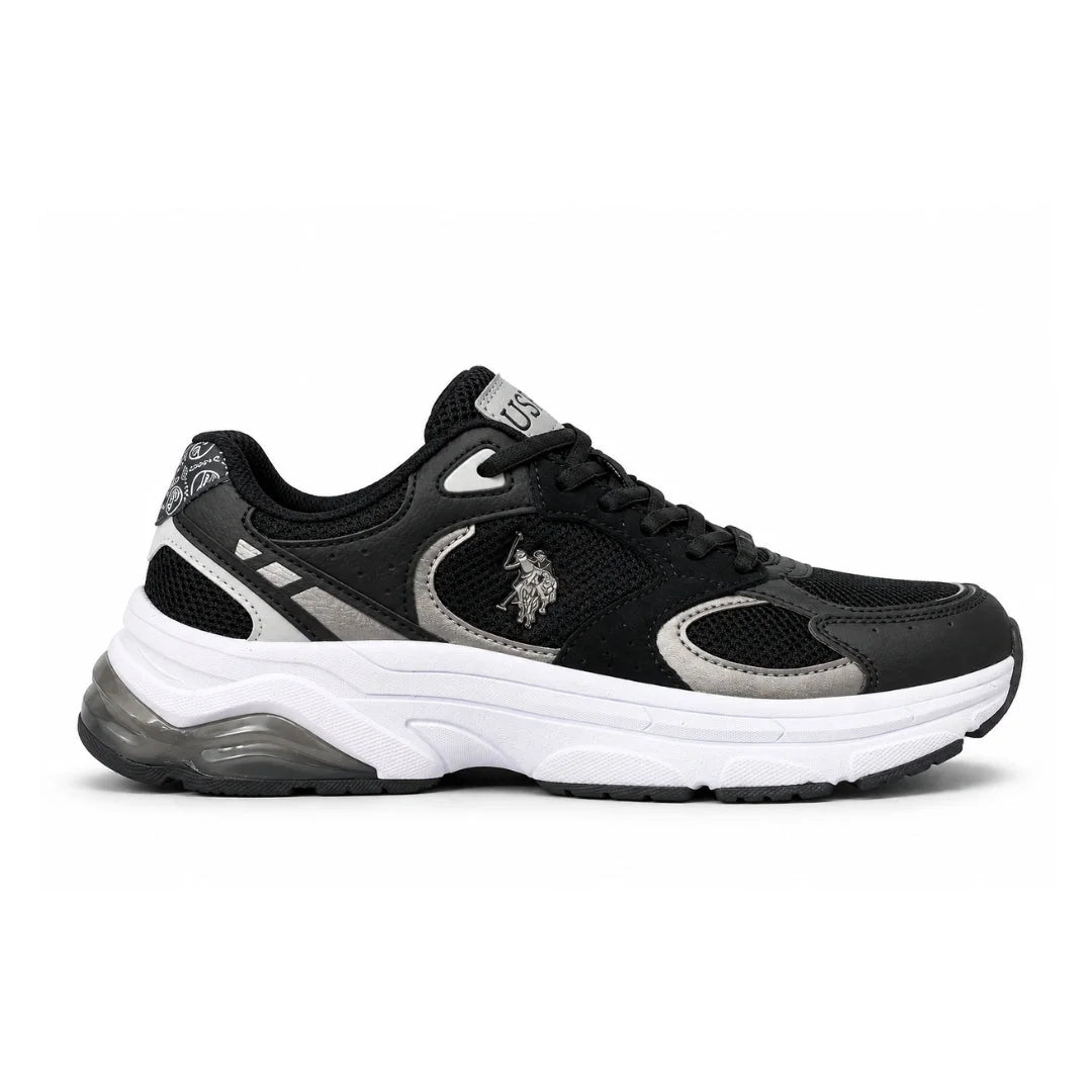 U.S. POLO ASSN. JUNO 5PR Woman Sneaker - BLK