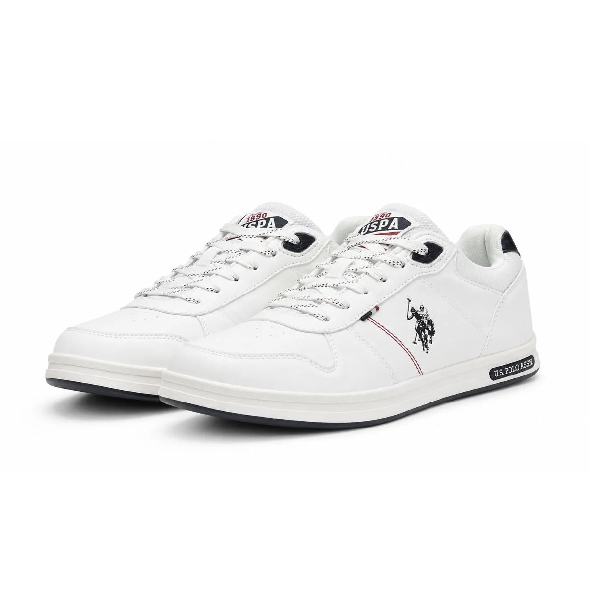 U.S. POLO ASSN. KARMO GLB 6FX Sneaker Men - WHT - White / 40