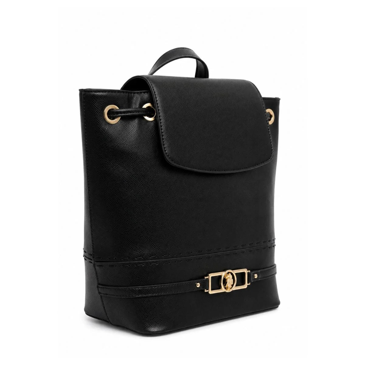 U.S. POLO ASSN. large smooth Backpack Women - BLK - Black