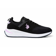 U.S. POLO ASSN. Lazy Sneakers Women NW13275-BLKWHT - Black/ White / 36.5