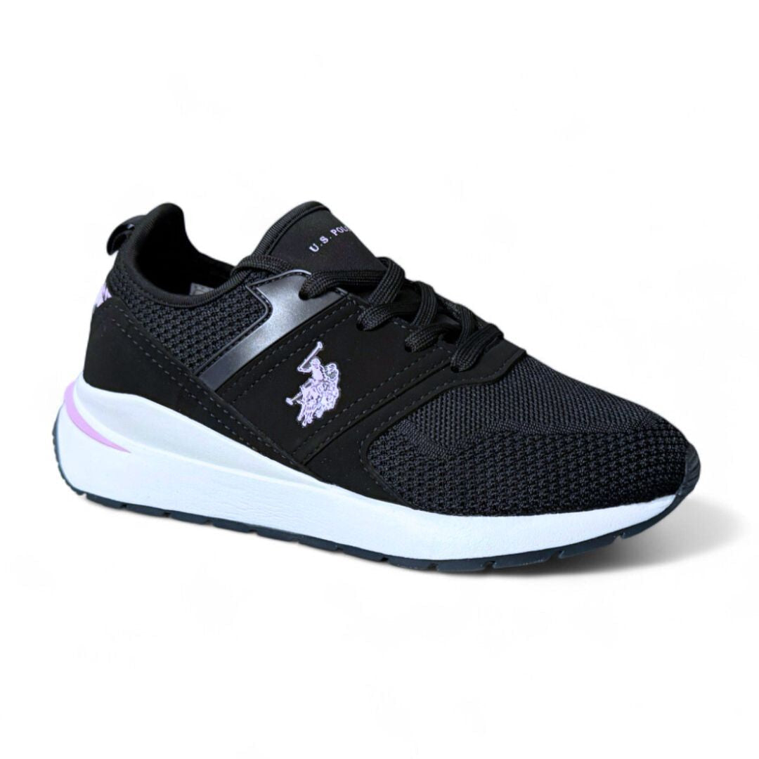 U.S. POLO ASSN. Lazy Sneakers Women NW13275-BLKWHT