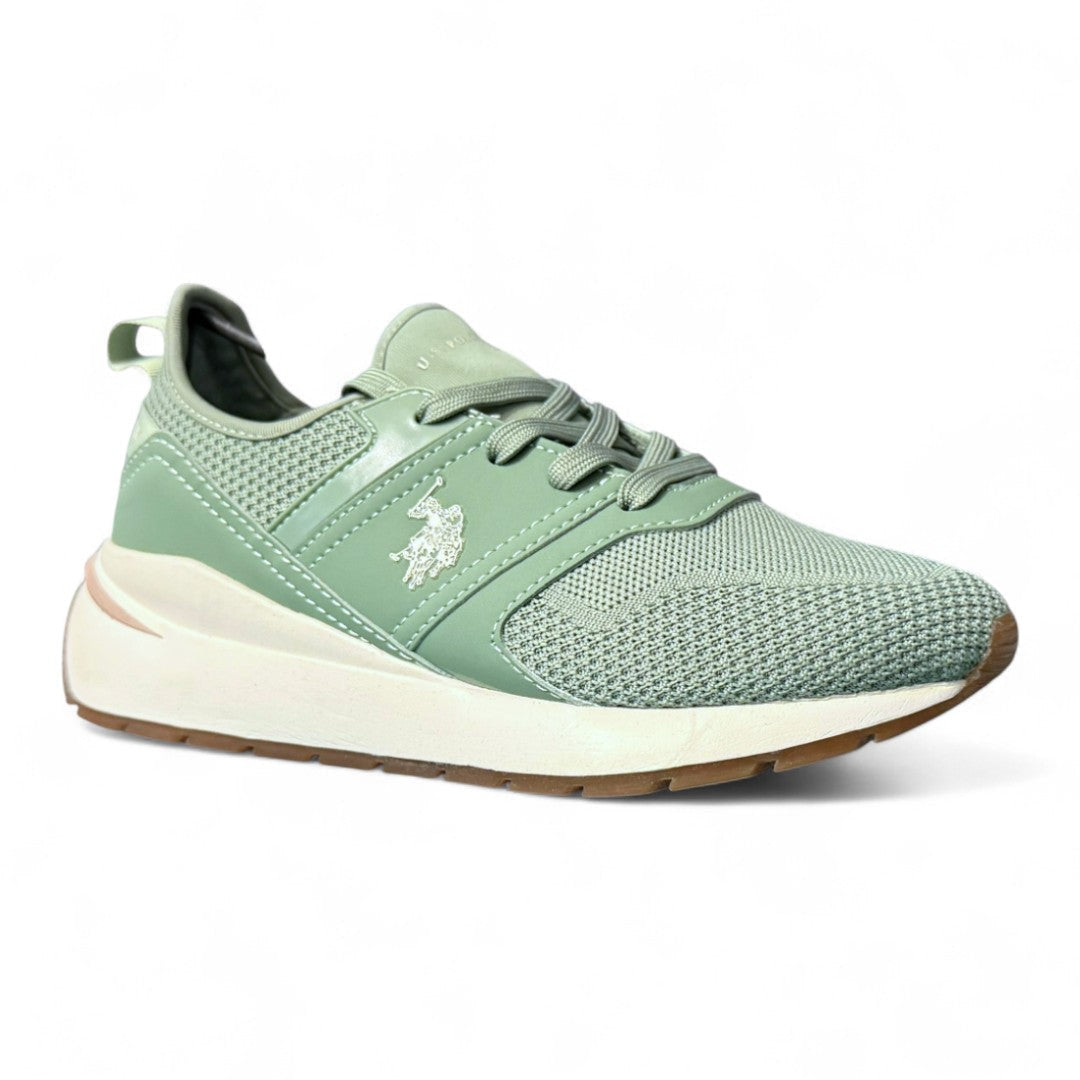 U.S. POLO ASSN. Lazy Sneakers Women NW13275-GRN