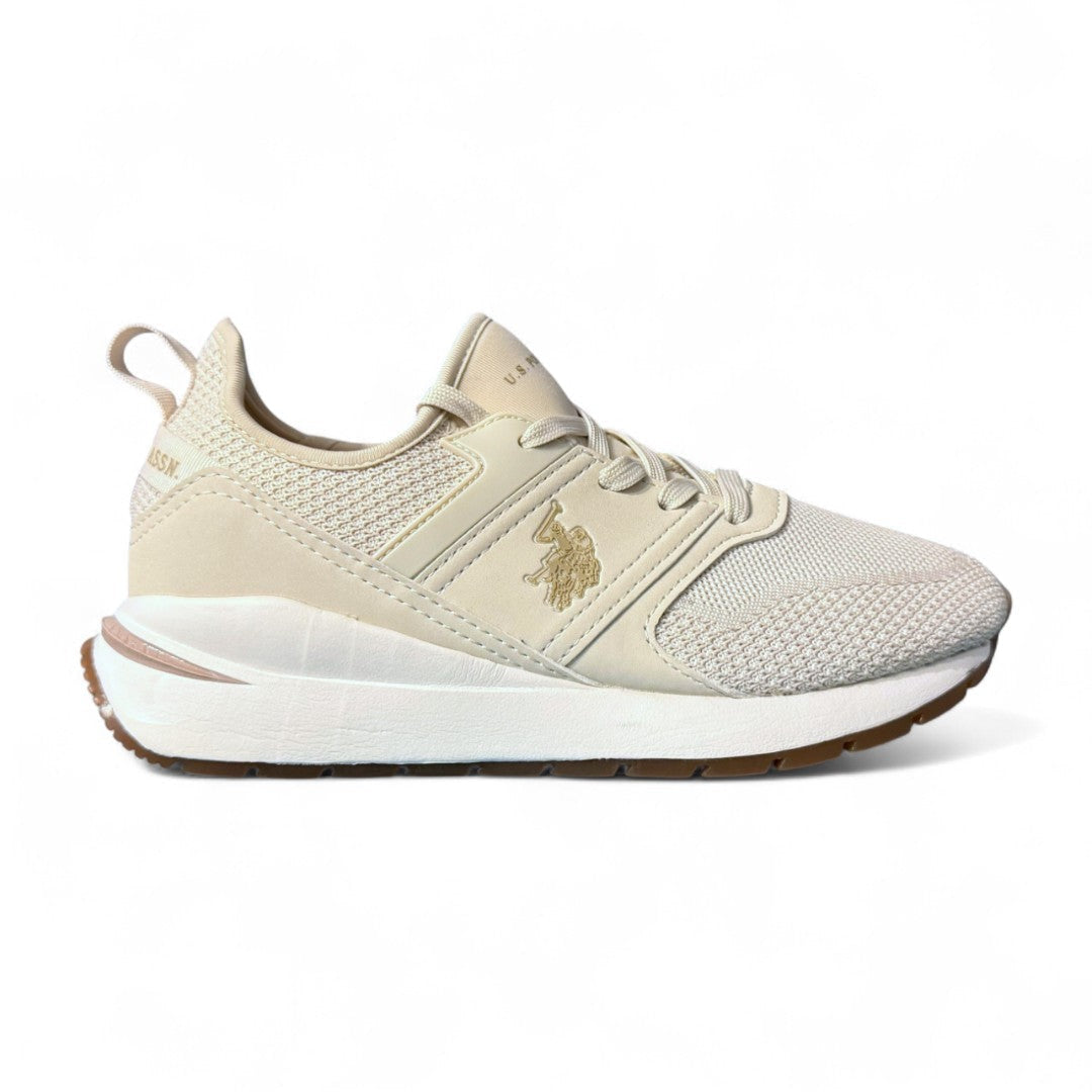 U.S. POLO ASSN. Lazy Sneakers Women NW13275-OFFWHT - Off White / 36.5