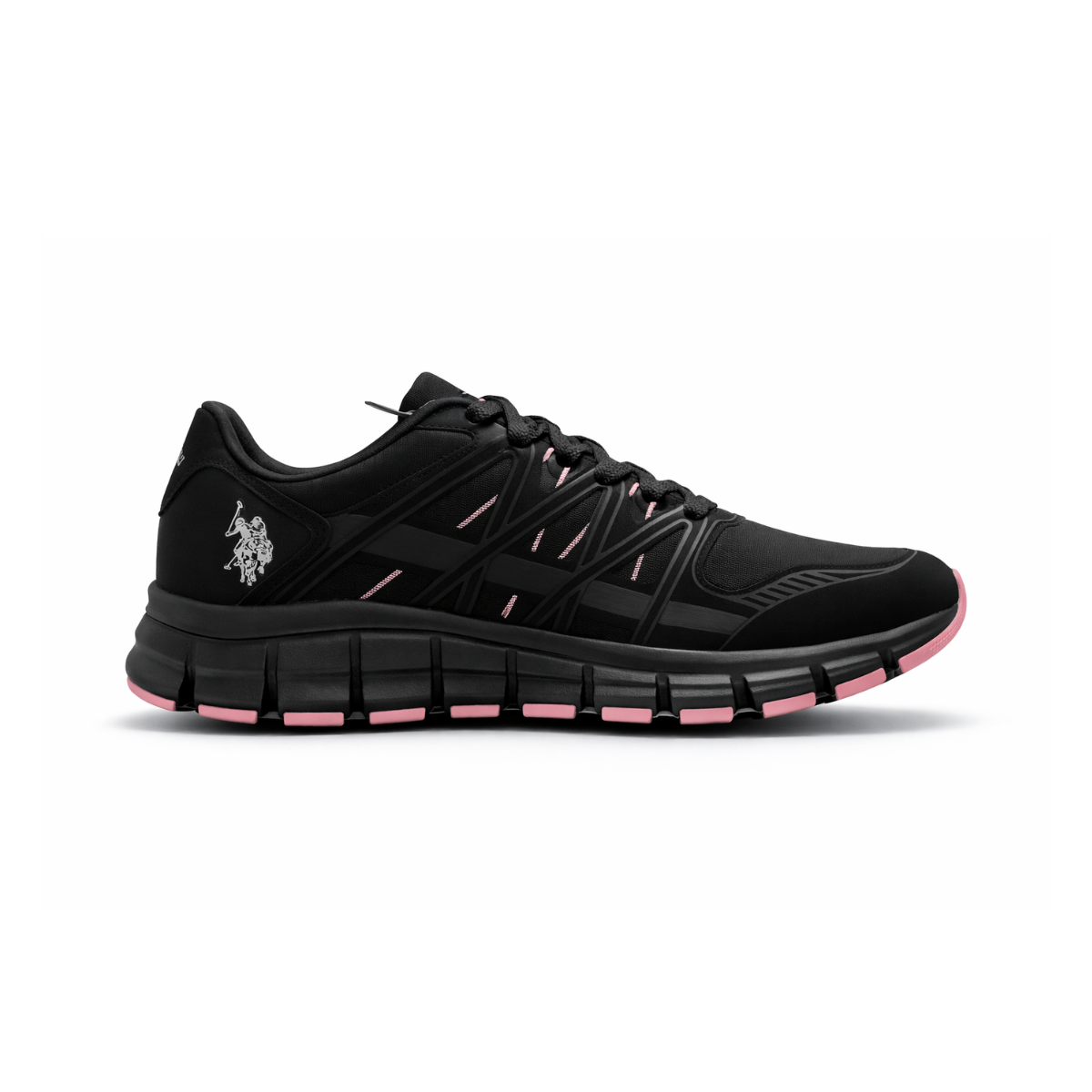 U.S. POLO ASSN Lennie Athletic Sneakers - BLKPNK