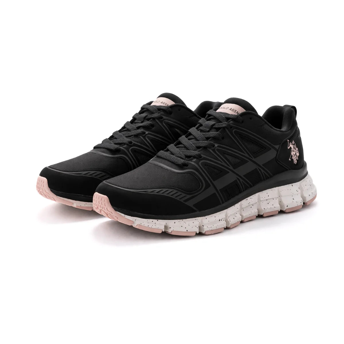 U.S. POLO ASSN Lennie-L Sneakers - BLK - Black / 36