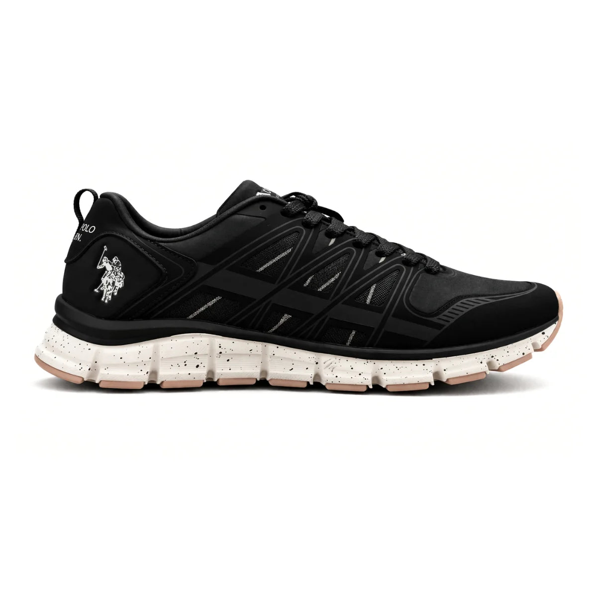 U.S. POLO ASSN Lennie-L Sneakers - BLK