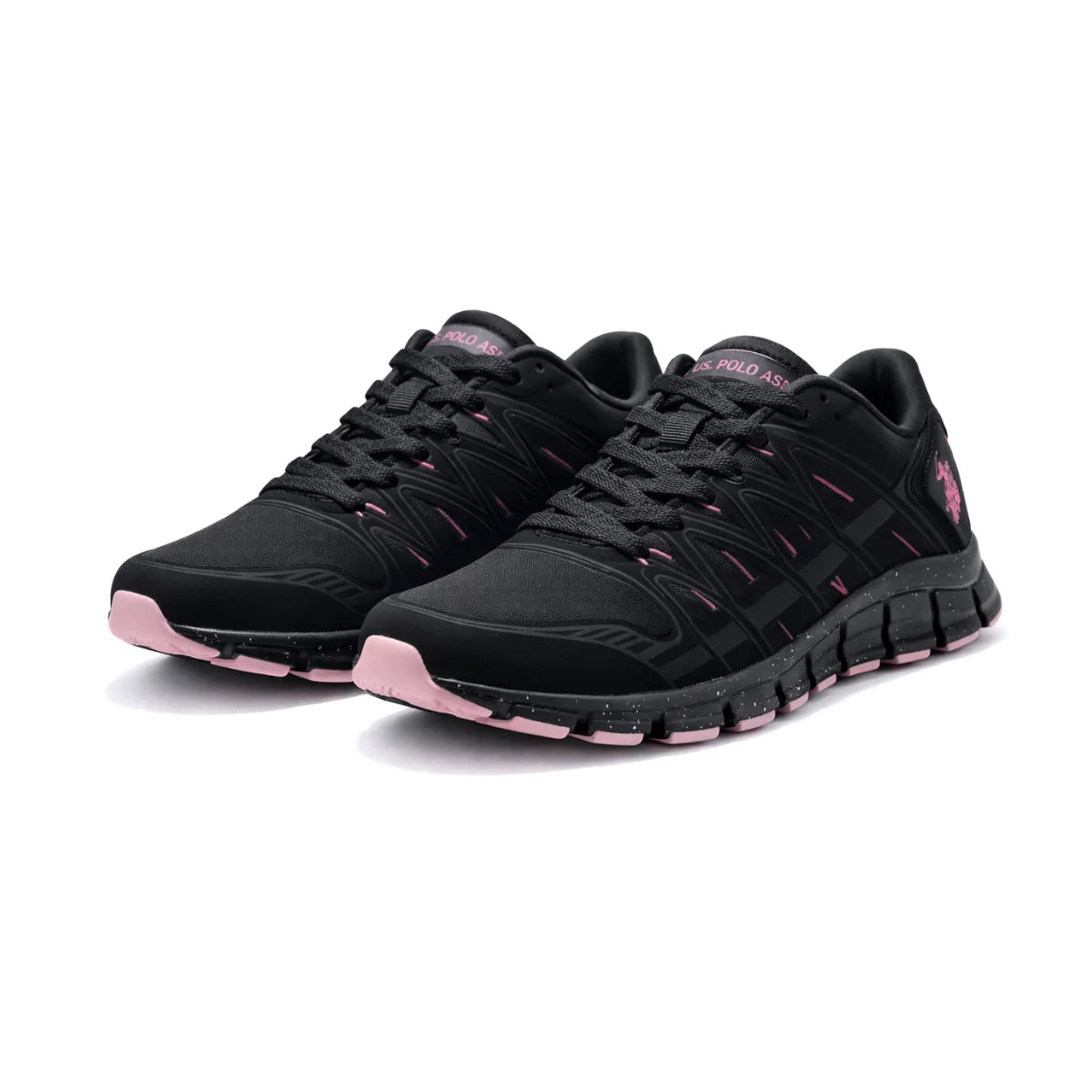 U.S. POLO ASSN Lennie-L2 Sneakers - BLKPNK - Black-Pink / 36