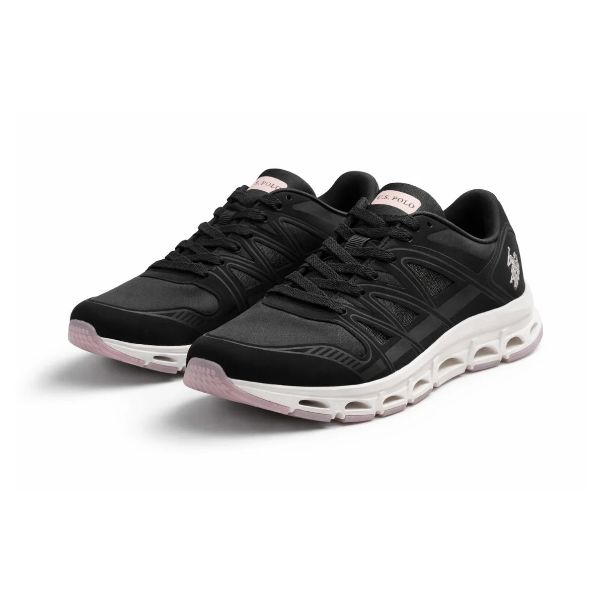 U.S. POLO ASSN Lennie-L3 Sneakers - BLKWHT - Black-White / 36