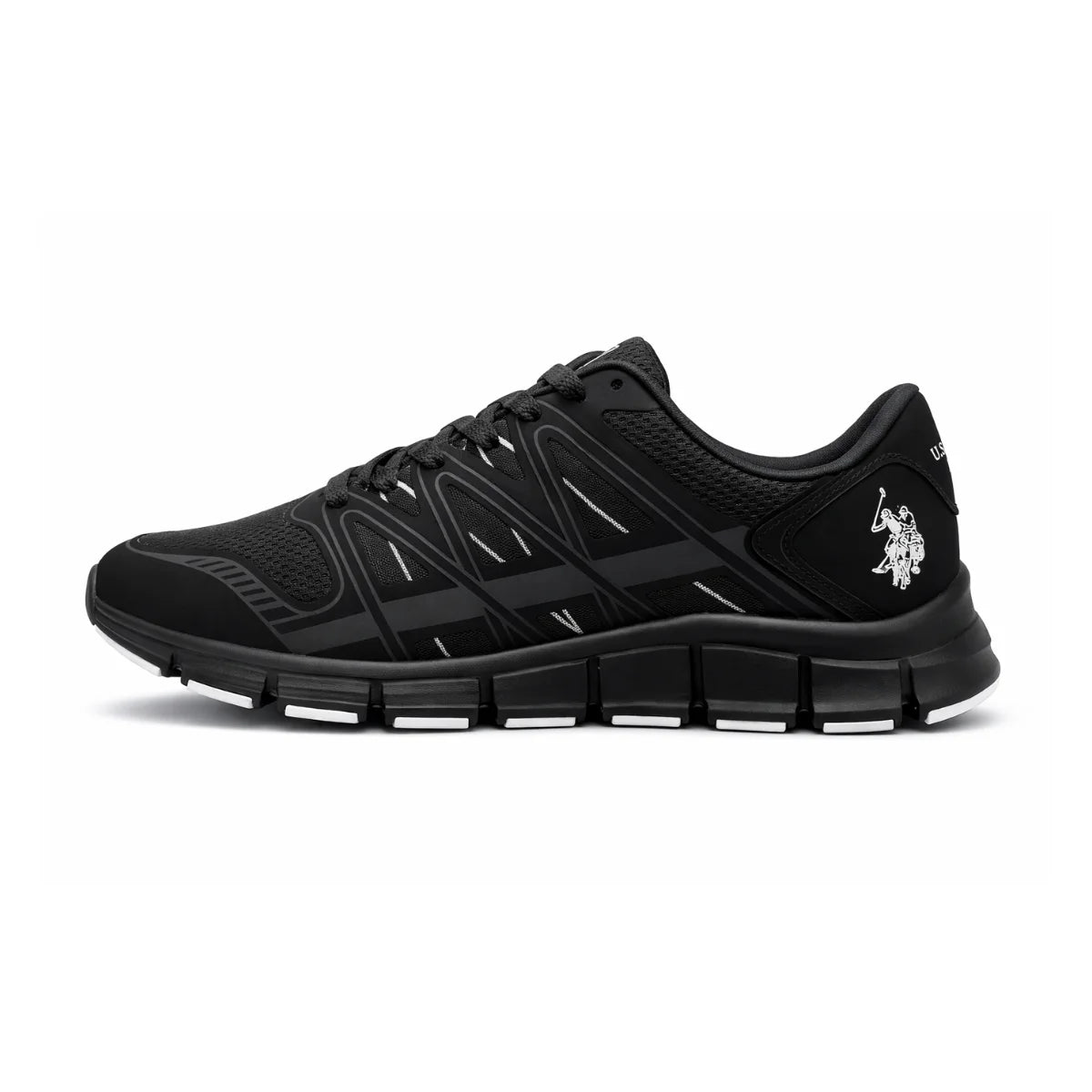 U.S. POLO ASSN Lennie2-L Sneakers - BLK - Black / 36