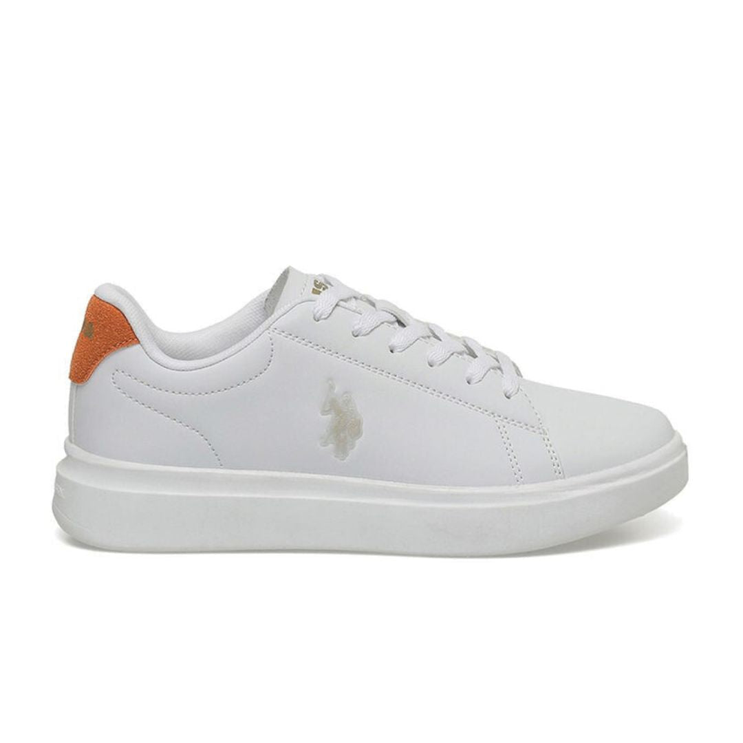 U.S. POLO ASSN. LINDA GLB 4PR Sneakers Women - WHT - White / 36