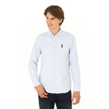 U.S. POLO ASSN. Long Sleeve Basic Shirt Men 13739874-BLU