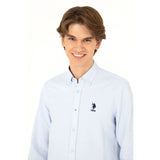 U.S. POLO ASSN. Long Sleeve Basic Shirt Men 13739874-BLU