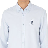 U.S. POLO ASSN. Long Sleeve Basic Shirt Men 13739874-BLU