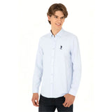 U.S. POLO ASSN. Long Sleeve Basic Shirt Men 13739874-BLU - S / Blue