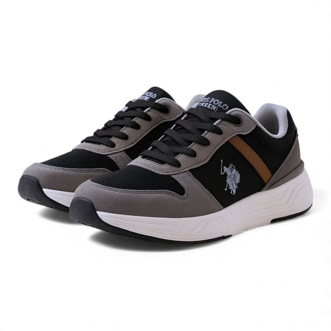 U.S. POLO ASSN. MARIO 3FS Sneakers Men - GRYBLK - Gray/ Black / 41