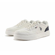 U.S. POLO ASSN. NASTA GLB 6FX Sneaker Men - WHT - White / 40