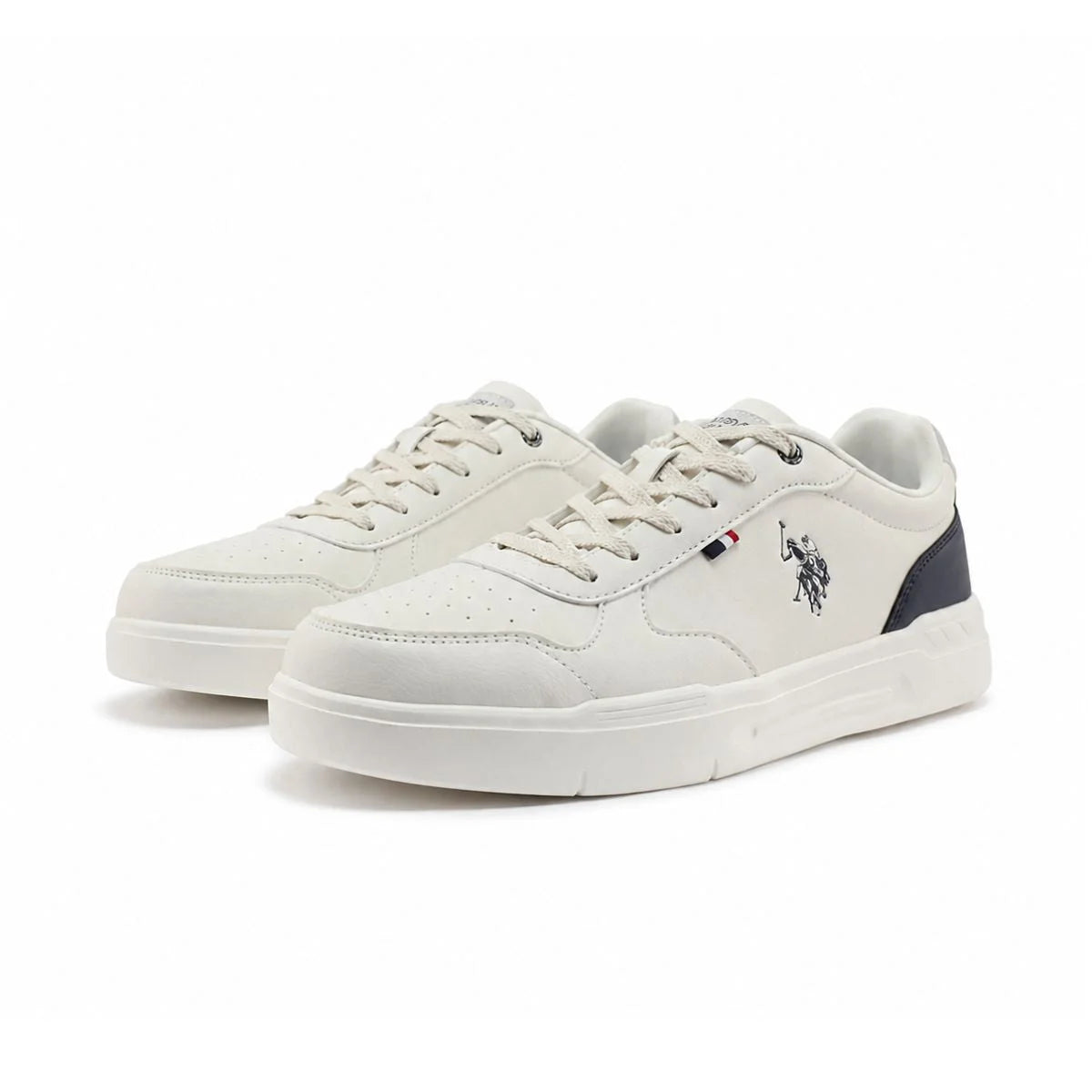 U.S. POLO ASSN. NASTA GLB 6FX Sneaker Men - WHT - White / 40