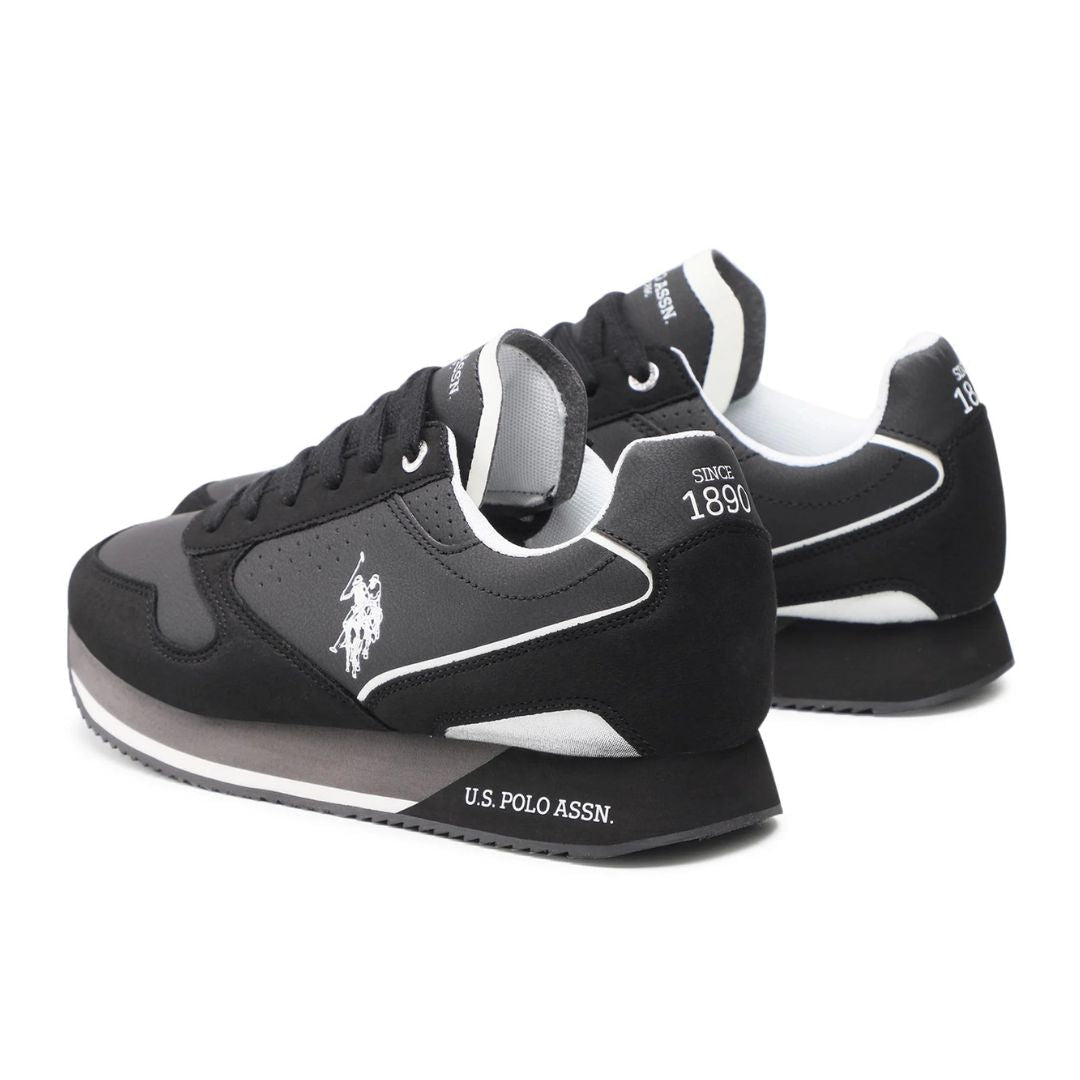 U.S. POLO ASSN. NOBIL 183 BLACK
