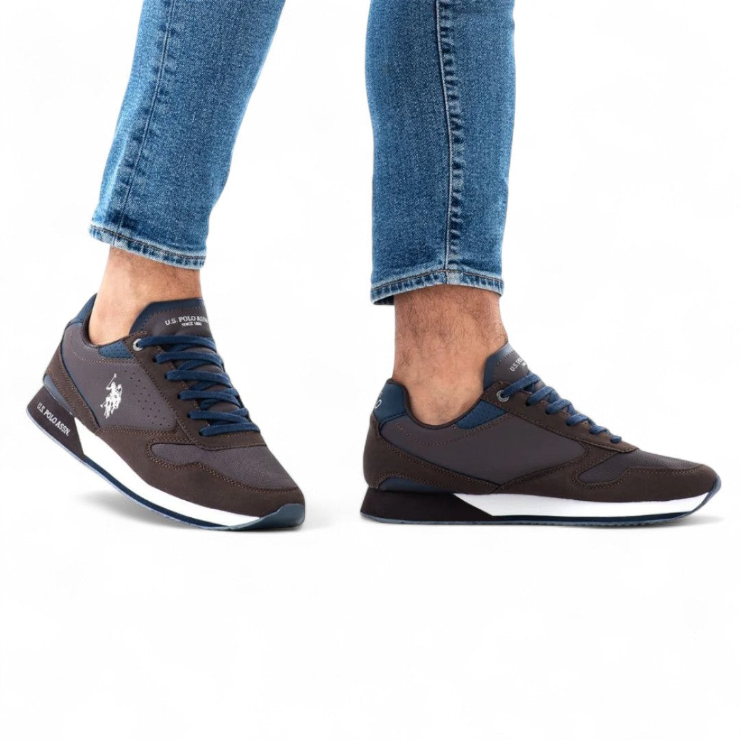 U.S. POLO ASSN. NOBIL 183 BROWN