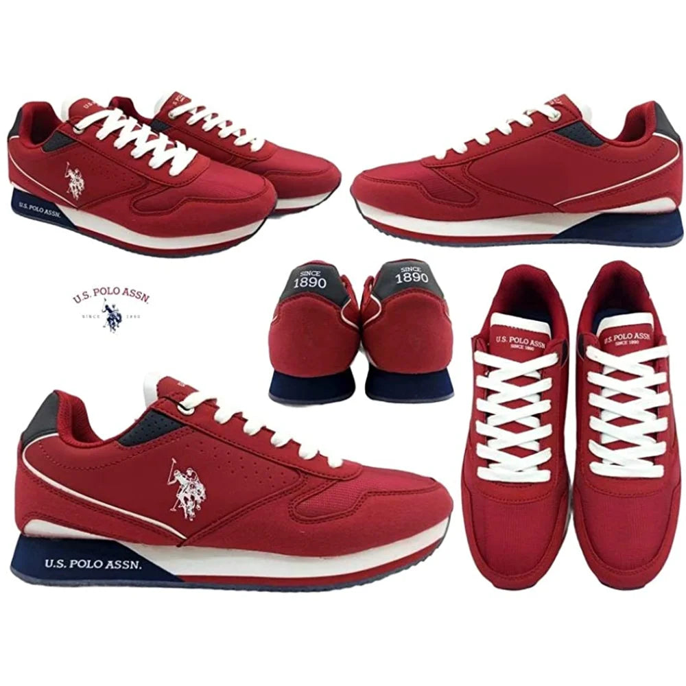 U.S. POLO ASSN. NOBIL 183-RED - Shoes