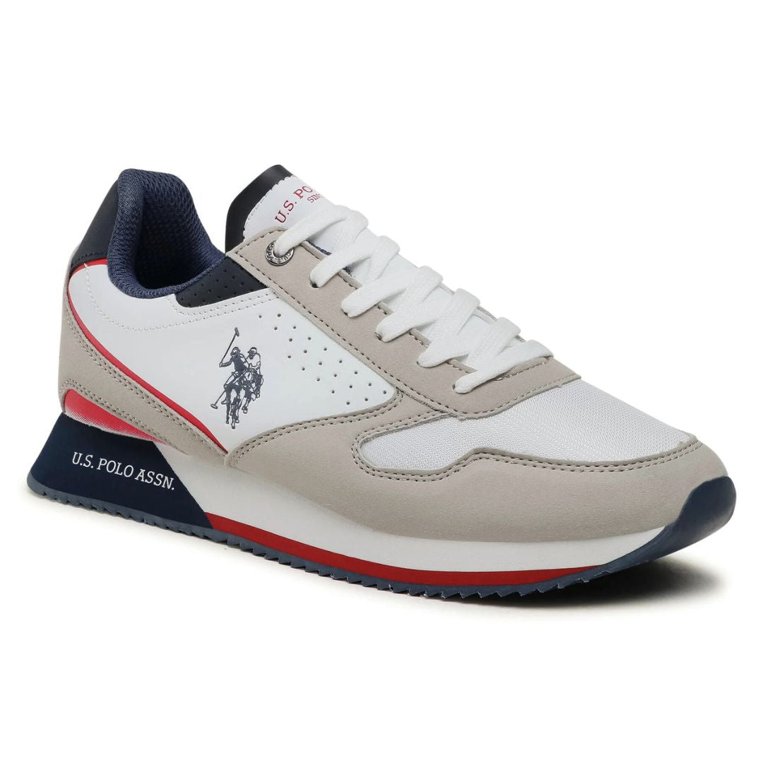 U.S. POLO ASSN. NOBIL 183-WHITE