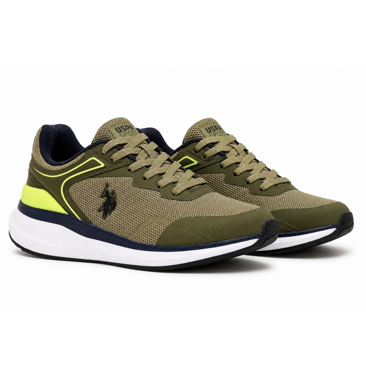 U.S. POLO ASSN Pacific Sneakers Men - OLV - Olive / 38.5