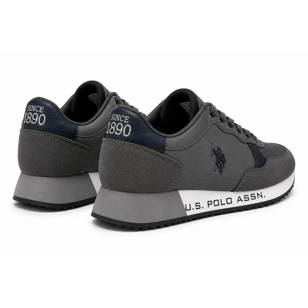 U.S. POLO ASSN. Retro Sneakers Men 0485-304- GRY