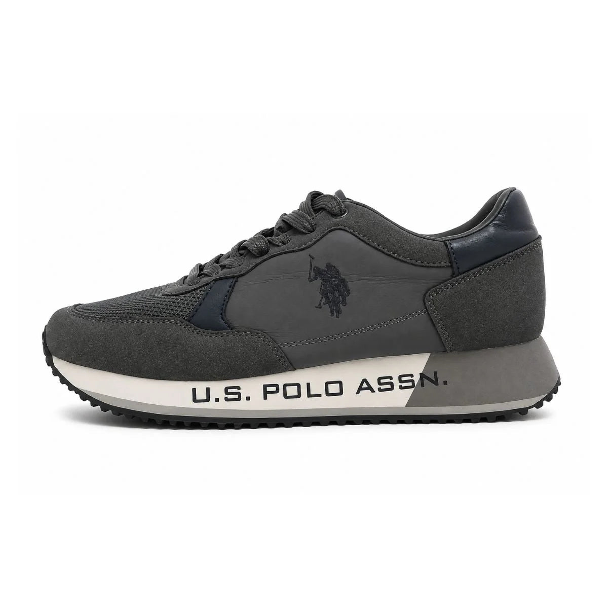 U.S. POLO ASSN. Retro Sneakers Men 0485-304- GRY