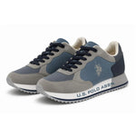 U.S. POLO ASSN. Retro Sneakers Men 0485-304-NVYGRY - Navy-Gray / 40