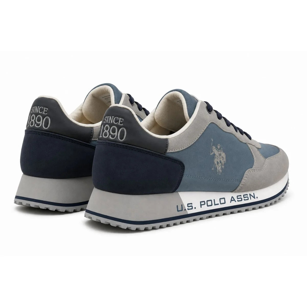 U.S. POLO ASSN. Retro Sneakers Men 0485-304-NVYGRY