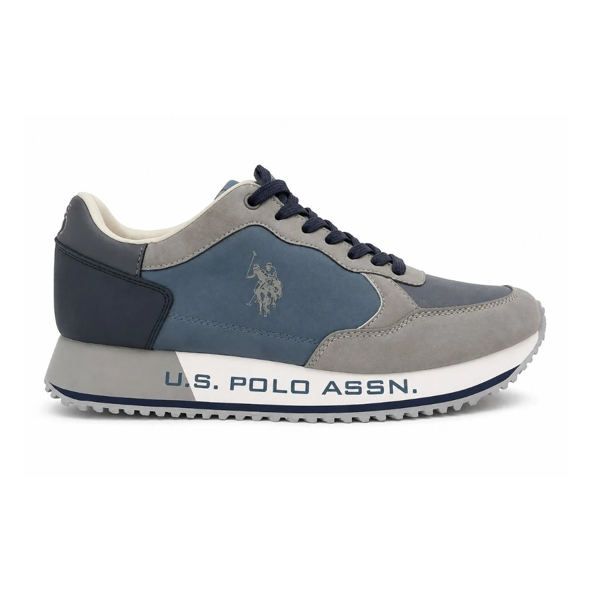 U.S. POLO ASSN. Retro Sneakers Men 0485-304-NVYGRY