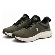U.S. POLO ASSN. Retro Sneakers Men 0485-309- OLV - Olive / 40