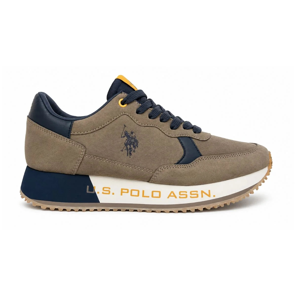 U.S. POLO ASSN. Retro Sneakers Men 0485-388-BEG