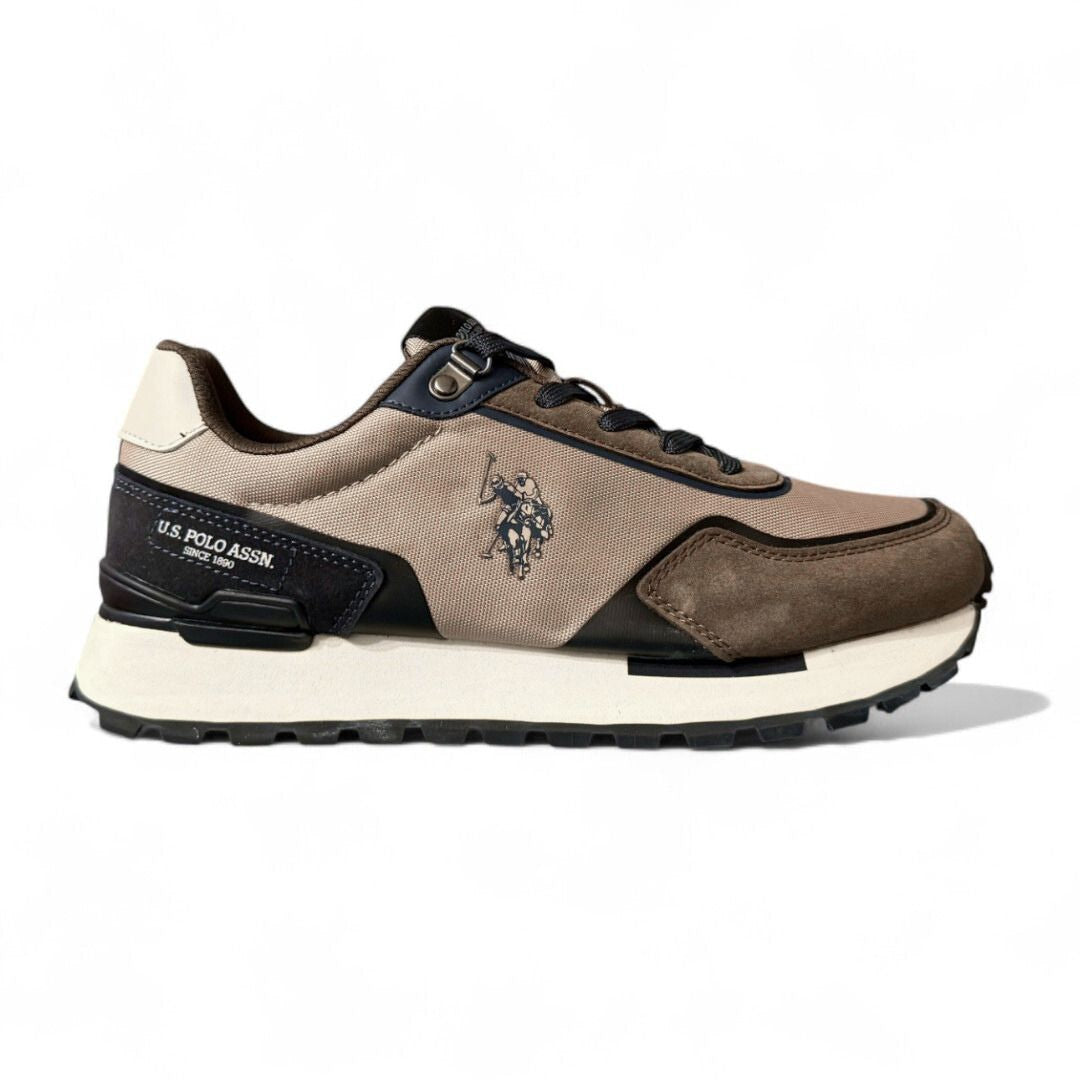 U.S. POLO ASSN. Retro Trail Sneakers Men - BEG - Beige / 40