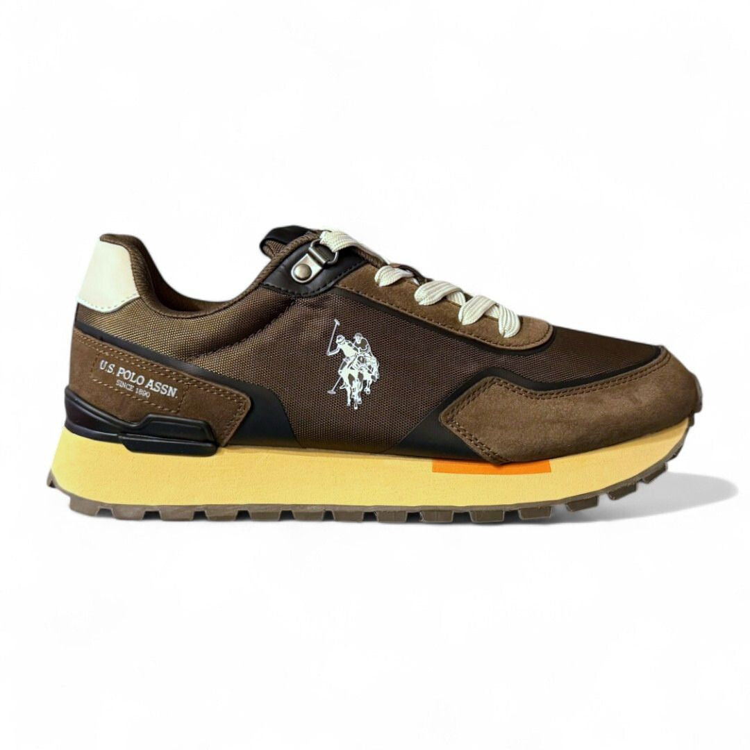 U.S. POLO ASSN. Retro Trail Sneakers Men - BRN - Brown / 40