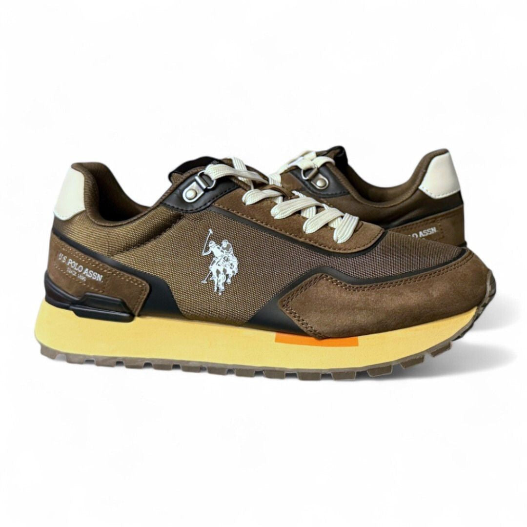 U.S. POLO ASSN. Retro Trail Sneakers Men - BRN