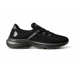 U.S. POLO ASSN. Running Slip-On Sneakers Women - BLKBLK - Black / 36.5