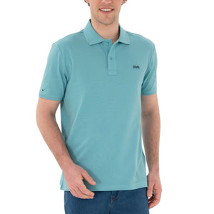 U.S. POLO ASSN. Polo Shirt Men 50284641-VR047-CYN - M / Cyan